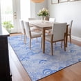 thumbnail image 6 of Addison Rugs Mayfield Washable Coastal Shells Blue Rectangle Rug, 8' x 10', 6 of 6