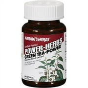 Natures Herbs 406686 Power-Herbs Green Tea-Power 60 Capsules