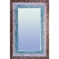 thumbnail image 3 of La Pastiche  Southwestern Mother of Pearl Large Rectangle Mirror 36" x 24" - Multi, 3 of 3