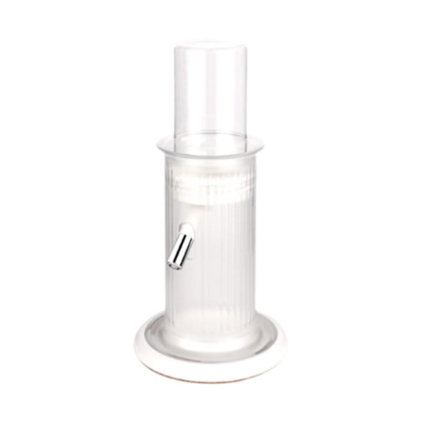 Soporte para botella de agua para hámster, dispensador de agua desmontable, suministros para mascotas domésticas, bebedero para conejos, conejillos de Claro