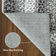 thumbnail image 4 of HOMERRY Braided Area Rug 2x3 Modern Bordered Rug Gray Washable Area Rug Boho Farmhouse Doormat, 4 of 7