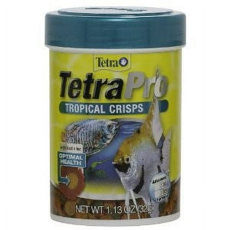 Tetra TetraPro Tropical Fish Food Crisps, 1.13 oz
