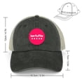 thumbnail image 2 of Kerfuffle Black Hat Adjustable Funny Fashion Unisex Baseball Cap for Men Women, 2 of 7