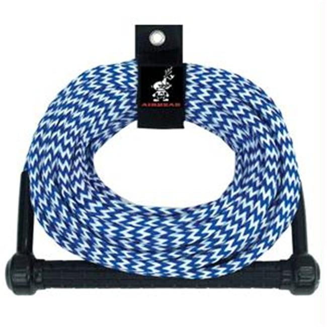 75 5-Section AIRHEAD Bling Spectra Wakeboard Rope Blue 1 