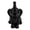 Black, variant on Tepsmf A Pair Of Elephant Statue Resin Figurines Home Decor for Office Bookshelf Shelf Elefantes Decorativos para Sala Elephants Loving Gifts for Couples Women (Silver)