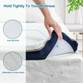 BedStory 3 Inch Firm Memory Foam Mattress Topper Twin Size Extra Firm Bed Topper for