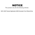thumbnail image 2 of Left Suspension Strut Coil Spring Assembly 78A-15907 For Lexus RX300 Toyota Highlander, 2 of 2