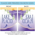 thumbnail image 5 of Toland Home Garden Ski Lake Placid Lake Placid Flag Double Sided 12x18 Inch, 5 of 5