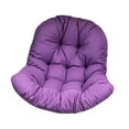 thumbnail image 2 of Vsenkes Swing Chair Cushion Hammock Chair Seat Pad for Balcony Garden Indoor Outdoor Violet, 2 of 9