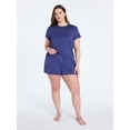 thumbnail image 2 of Joyspun Women’s Sleepwear Modal Pajama Shorty Shorts, 2.5'' Inseam, Sizes S-3X, 2 of 6