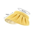 thumbnail image 4 of D-GROEE Women Sun Visor Hats Wide Brim Ladies Girls Summer Hat Breathable Empty Top Hat for Outdoor Beach Anti-UV, 4 of 5