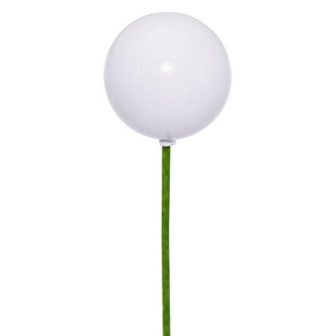 Vickerman 3" White Pearl UV Drilled Ball Ornament, 12 per bag.