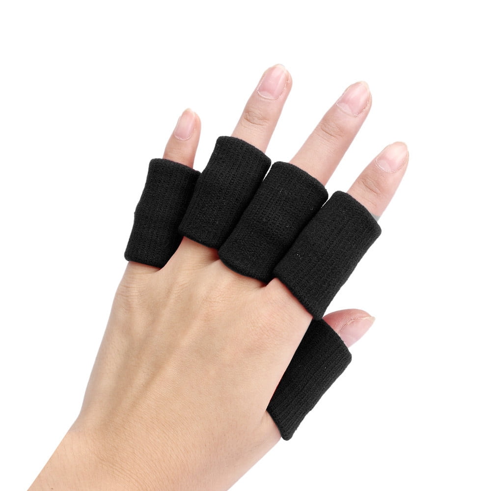 Practical Finger Protect Sleeve Bandage Basketball Accessory Sport Safety 10Pcs 