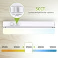 thumbnail image 5 of 18 in. Length 2.95 in. Width Direct Wire or Plug-in White Integrated LED Linkable Under Cabinet Light (1PK), 5 of 7