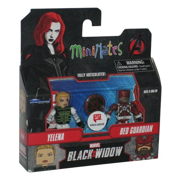 Marvel Black Widow Yelena & Red Guardian Minimates Figure Set