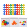 thumbnail image 4 of 50 Uds. Bolas de rifa que se pueden abrir, bolas de rifa para eventos de fiesta, accesorios de bolas de lotería para juegos de fiesta, 4 of 5