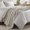 taupe + Polyester+2, variant on 108 x 90 Inch Solid Navy Blue All-Season Bed Throw Blanket, Large Household Lightweight Bed Cover for Bedroom Daily Use