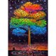 thumbnail image 1 of Pintura de diamante (DB3421) Kits de bricolaje Cuadro cuadrado de árbol luminoso Artesanía 50x70cm FLhrweasw Nuevo, 1 of 1