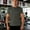 Army Green, variant on YLSDY Men's Quick Dry Running T-Shirts Reflective Stripe Athletic Short Sleeve Tees Multi Color Blue XXXL