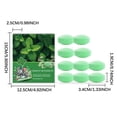 thumbnail image 3 of Natural Mint Scented Rodent Repellent Balls, Slow Release Odor Deterrent, 10 Count with 3 Mesh Bags for Home, Garage, Warehouse & Vehicle Use, 3 of 9