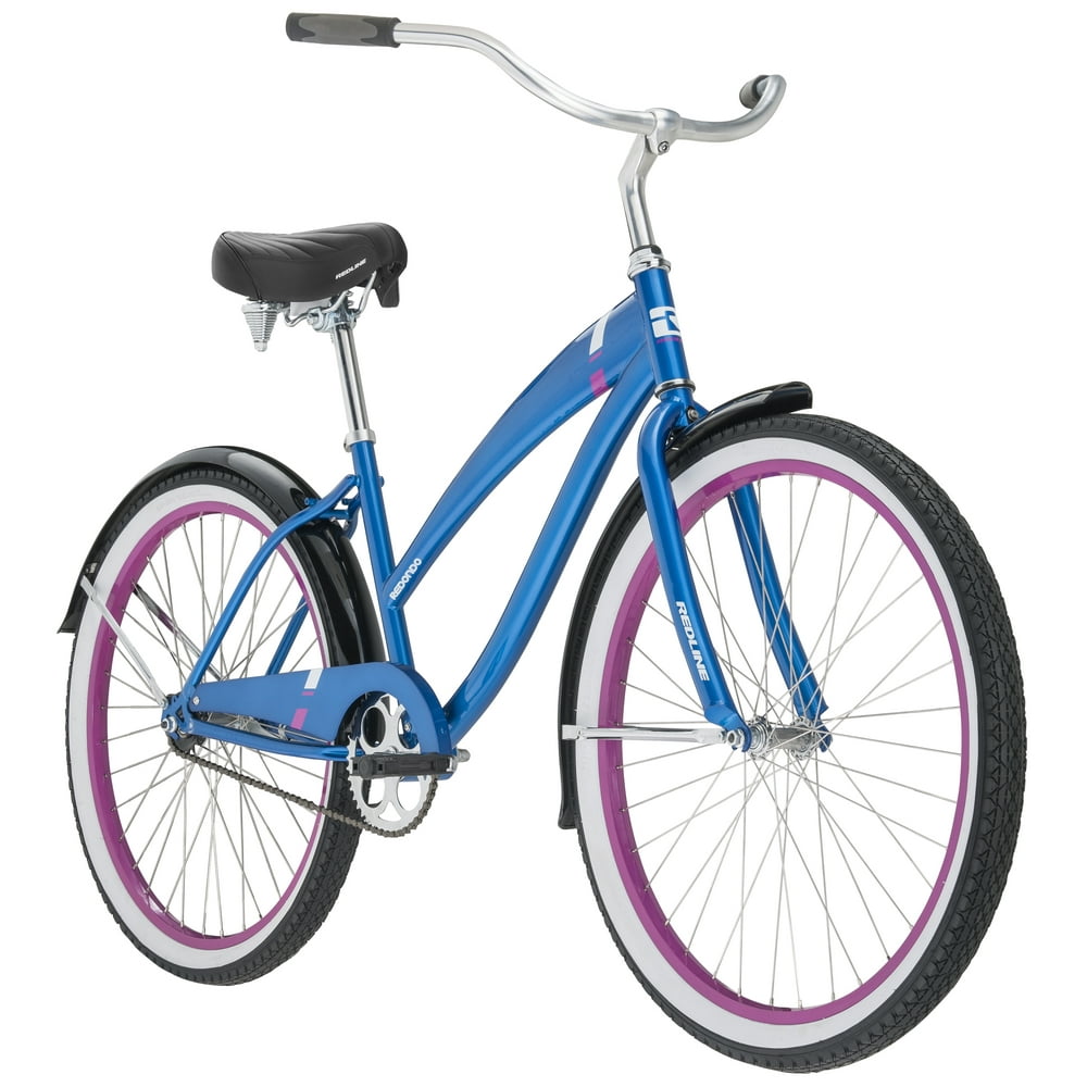 Redline Redondo Women's Cruiser Bike, One Size, Blue