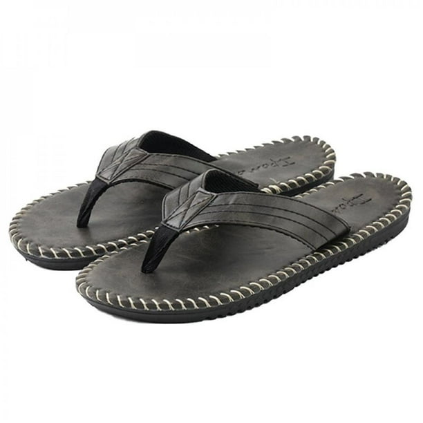 retort Stille Empirisk Summer Men's Slippers Beach Sandals Non-slip Zapatos Hombre Casual Shoes Slippers  Wholesale - Walmart.com