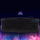 thumbnail image 4 of Teclado de juego con sensación mecánica y retroiluminación de tres colores con armadura mecánica (negro), 4 of 8