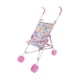 thumbnail image 3 of Cochecito de bebé para muñecas, carrito de juego para niños, mini cochecito de bebé, regalo de fiesta, carrito de empuje en miniatura realista, B, 3 of 9