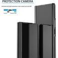 thumbnail image 4 of Mirror Case with Kickstand for Samsung Galaxy S25 Ultra (Not S25) for Women Girls, Luxury Smart Clear View Shockproof Protective Cover for Samsung Galaxy S25 Ultra JM-Black, 4 of 11