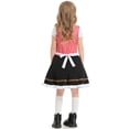 thumbnail image 6 of FYMNSI Girls Oktoberfest Dress German Bavarian Dirndl Dresses 3 Piece Beer Festival Outfit Set Black 3-4 Years, 6 of 6