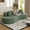 Green, variant on Curved 3-Seat Modular Sectional Sofa, Minimalist Elegant Half Moon Compressed Sofa, Upholstered Couch for Living Room, Office & Apartment,Beige
