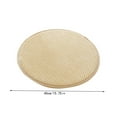 thumbnail image 3 of Btomtd Thickened Round Seat Cushion for Solid Wood Stools Four Seasons Comfort Sponge Chair Cushion for Home and Kitchen Use - 15.74x15.74 inch, Khaki, 3 of 6