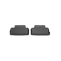 WeatherTech Custom Fit FloorLiners compatible with 2012-2012 Ford Mustang - 2nd Row (2-Piece Liner), Black