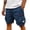 Navy_003, variant on Mens Cargo Shorts Drawstring Multi Pockets Wide Leg Work Shorts Stretch Ripstop Outdoor Travel Camp Hiking Short with Multi Pockets Brown XL