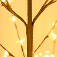 thumbnail image 2 of 6.5FT Lighted Cherry  Tree with 208 LED Warm White Lights for  Halloween Room Decor, 2 of 5