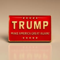 Trump MAGA Lapel Pin (Gold Plated)