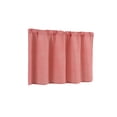 thumbnail image 2 of Cadancy Curtain Gingham Pattern Short Tier Fabric for Kitchen Cafe Doorway Window Rod Pocket Half Panel Privacy Panel Bedroom Bathroom Home Decor, 2 of 6