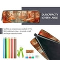 thumbnail image 5 of Naloa Fantasy Underwater Jellyfish Leather Pencil Case, Makeup Pouch, Zipper Pouch for Daily Essentials, Storage Organizer, Cosmetics and Stationary Bag, 5 of 7