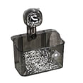 thumbnail image 2 of Cesta de almacenamiento para ducha con ventosa, estante de ducha portátil impermeable para el hogar Gris, 2 of 9