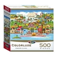 thumbnail image 3 of RoseArt Colorluxe 500-Piece "The Americana" Adult Jigsaw Puzzle, 3 of 6