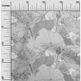 thumbnail image 2 of oneOone Cotton Poplin Gray Fabric Asian Japanese Floral Sewing Material Print Fabric By The Yard 56 Inch Wide, 2 of 5