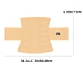 thumbnail image 3 of Cinturón de soporte abdominal de alta elasticidad para hombres y mujeres, faja moldeadora para esculpir el cuerpo después del parto, entrenador de cintura de malla transpirable para fitness y ejercici, 3 of 8