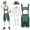 Green, variant on Joyfy Men's German Bavarian Oktoberfest Costume Set, Beer Costume Hat for Adults Halloween Fancy Dress Costumes and Beer Festival