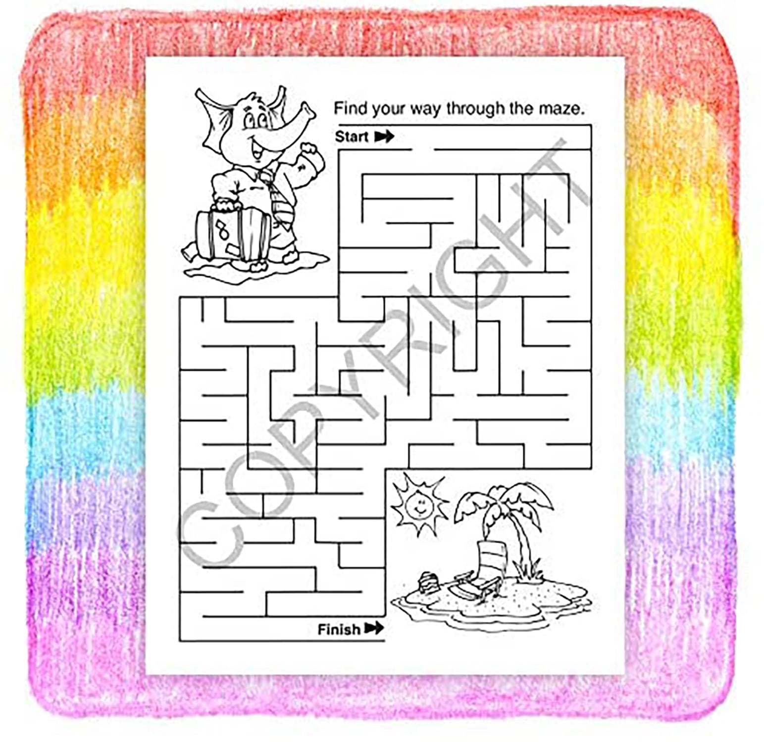 ZoCo: 25 Pack - We All Need Insurance Kid's Coloring & Activity Books