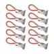 thumbnail image 5 of 10 pinzas para colgar paños de cocina, pinzas para toallas con lazo para colgar, pinzas para toallas de mano para armario rojo, 5 of 9