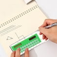 thumbnail image 5 of Math Calculator,Measuring Ruler,Transparent Ruler,Math Calculator for College,4-In-1 Multifunctional Design,Ruler, Calculator, Magnifier, and Protractor into One Compact Tool,Black, 5 of 5