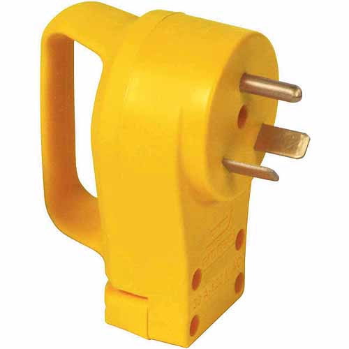 Camco Heavy Duty RV 30 AMP PowerGrip Male Replacement Plug (55245