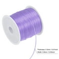 thumbnail image 4 of Uxcell Elastic Cord DIY Making Stretchy String Craft Wire, Light Purple, 2 Rolls, 4 of 6