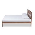 thumbnail image 2 of Bowery Hill Queen Size Brown Finished Wood Platform Bed, 2 of 9