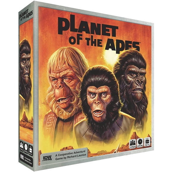 Juego de mesa de Adventure de Planet of the Apes IDW Games IDW Games